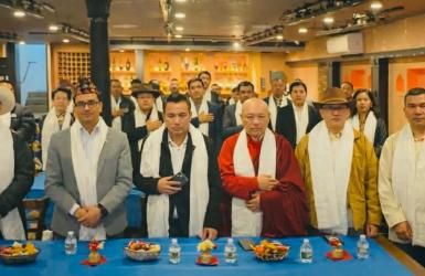 शेर्पा संघ अमेरिकाले शुभकामना आदानप्रदान गरी २१५३ औँ मे फो तलो ग्याल्पो लोसार मनाए